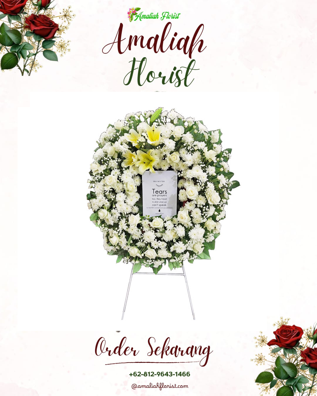 Krans Bunga Duka Lembang